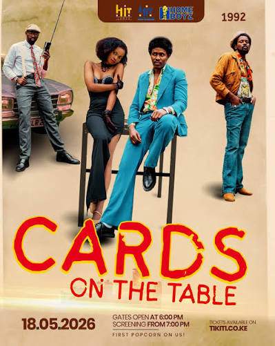 CARDS ON THE TABLE poster